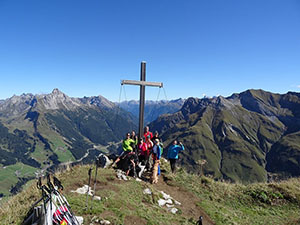 Berge im Herbstlicht